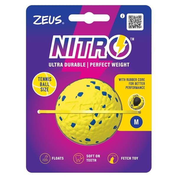 Zeus & Zoe Weighted Ball Medium 6.3cm 1 Zeus & Zoe Weighted Ball Medium 6.3cm