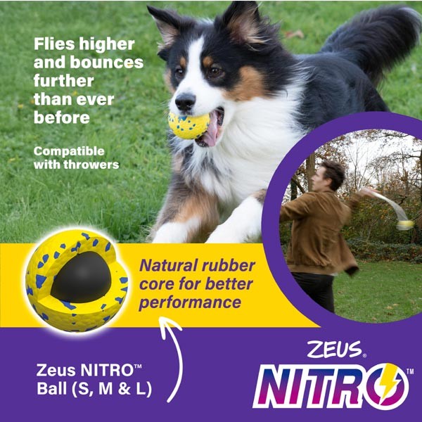 Zeus & Zoe Weighted Ball Medium 6.3cm 2 Zeus & Zoe Weighted Ball Medium 6.3cm - Image 2