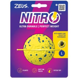 Zeus & Zoe Nitro Weighted Ball Large 7.6cm