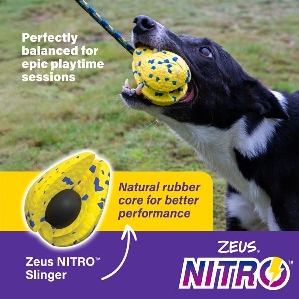 Zeus & Zoe Nitro Slinger with rope 9.2cm 2 Zeus & Zoe Nitro Slinger with rope 9.2cm - Image 2