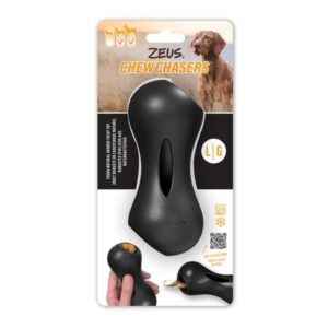 Zeus ChewChasers Treat Peanut Large Dog Toy