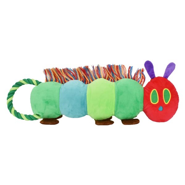 Eric Carle's Very Hungry Caterpillar Rope Tug 40cm 1 Eric Carle's Very Hungry Caterpillar Rope Tug 40cm