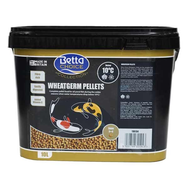 Betta Choice Pond Wheatgerm Pellets 10L 3.75kg 1 Betta Choice Pond Wheatgerm Pellets 10L 3.75kg
