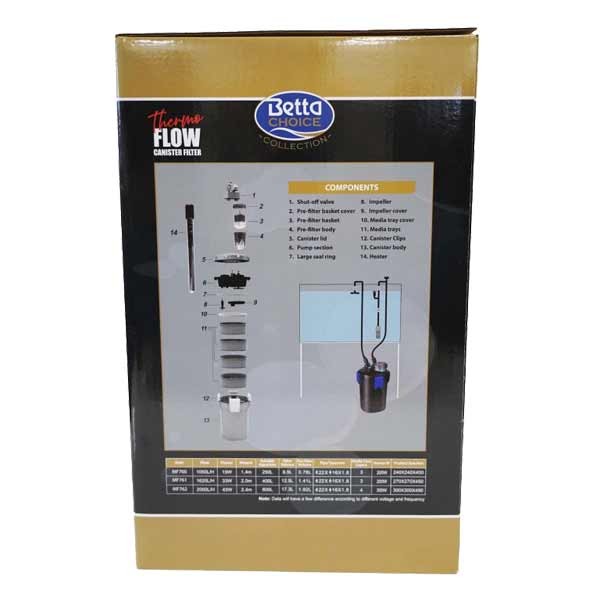 Betta Choice Thermo Flow Filter 2000 3 Betta Choice Thermo Flow Filter 2000 - Image 3