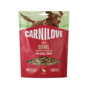 Carnilove Quail with Oregano Soft Dog Treat 200g