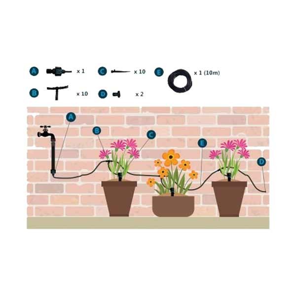 10 Pot Micro Drip Kit 3 10 Pot Micro Drip Kit - Image 3