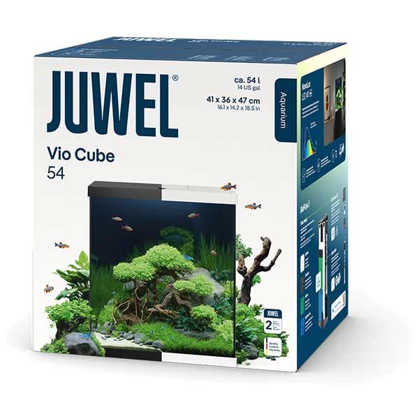 Juwel Vio Cube 54 White Aquarium 1 Juwel Vio Cube 54 White Aquarium
