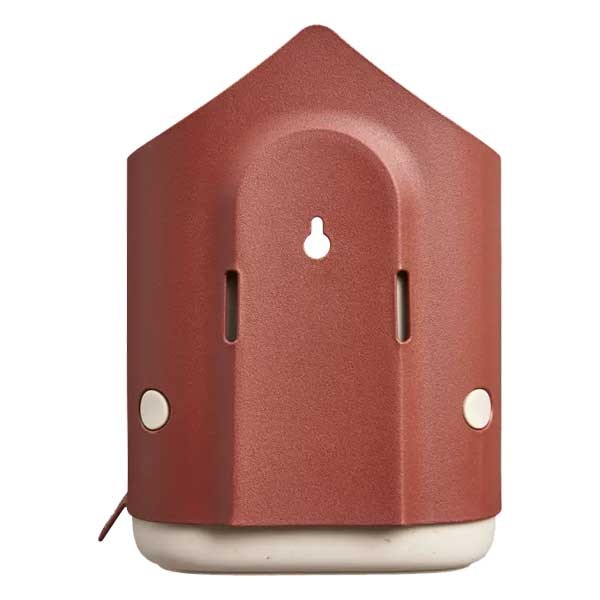 Cosy Bird House 18cm Tuscan Red 2 Cosy Bird House 18cm Tuscan Red - Image 2