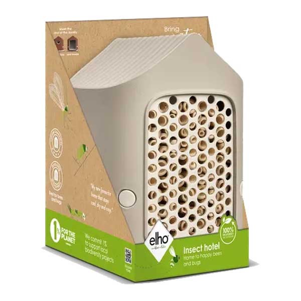 Cosy Insect Hotel 18cm Mushroom Beige 1 Cosy Insect Hotel 18cm Mushroom Beige