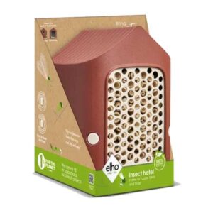 Cosy Insect Hotel 18cm Tuscan Red