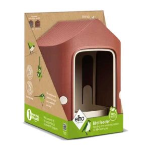 Cosy Bird Feeder 18cm Tuscan Red