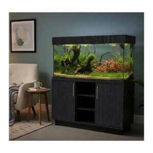 Oakstyle Obsidian Smoked Oak 230L Aquarium & Cabinet Complete