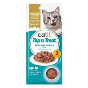 Catit Top n Treat Tuna & Chicken 3 x 60g Cat Treat