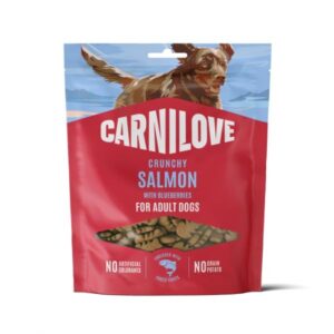 Carnilove Salmon with Blueberries Crunchy Dog Treat 200g