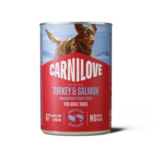 Carnilove Turkey & Salmon Adult 400g Canned Wet Dog Food