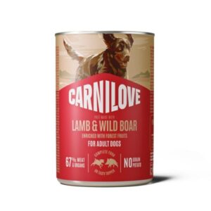 Carnilove Lamb & Wild Boar Adult 400g Canned Wet Dog Food