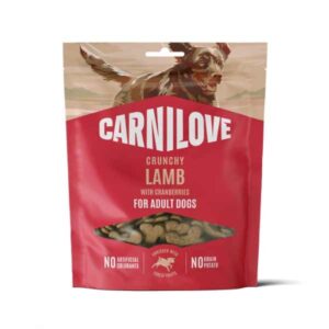Carnilove Lamb with Cranberries Crunchy Dog Treat 200g