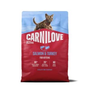 Carnilove Active Salmon & Turkey Kitten 400g Dry Cat Food