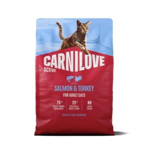 Carnilove Active Salmon & Turkey 400g Dry Cat Food