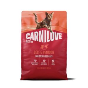 Carnilove Active Beef & Venison Adult 400g Dry Cat Food