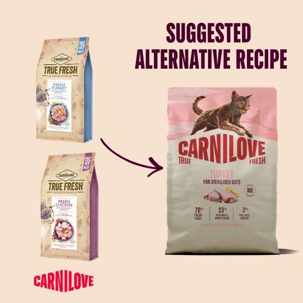 Carnilove True Fresh Fish 400g Dry Cat Food 2 Carnilove True Fresh Fish 400g Dry Cat Food - Image 2