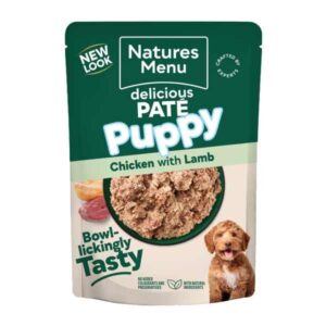 Natures Menu Original Chicken with Lamb 300g Puppy/Junior Wet Dog Food Pouch