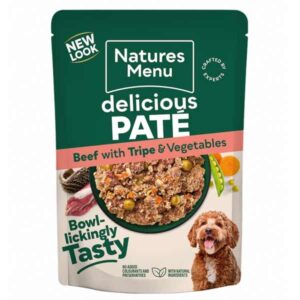 Natures Menu Original Beef 300g Adult Wet Dog Food Pouch