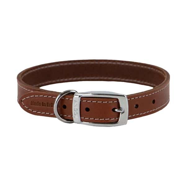 Ancol Classic Leather Collar Oxblood Red Size 5 1 Ancol Classic Leather Collar Oxblood Red Size 5