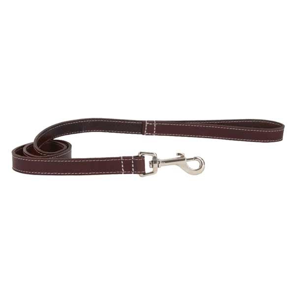 Ancol Classic Leather Lead Red 100 x 1.9cm 1 Ancol Classic Leather Lead Red 100 x 1.9cm