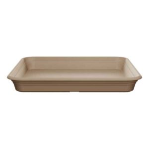 Universal Saucer Quadro 20Cm Warm Taupe