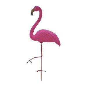 Bermuda Pink Flamingo Pond Ornament