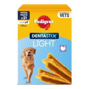 Pedigree DentaStix Light Daily Adult Large 21 Pack Dog Treat