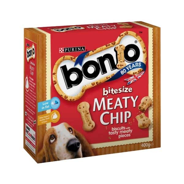 Bonios Meaty Chips Bitesize 400g 1 Bonios Meaty Chips Bitesize 400g