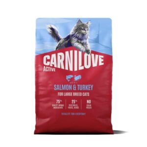 Carnilove Active Large Breed Salmon & Turkey Adult 400g Dry Cat Food