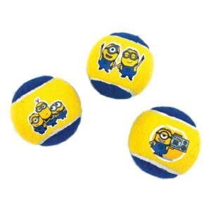 Minion Squeaky Tennis Balls 3 Pack