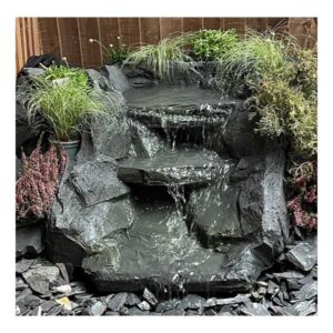 Rockways Three Tier Welsh Slate Cascade Waterfall