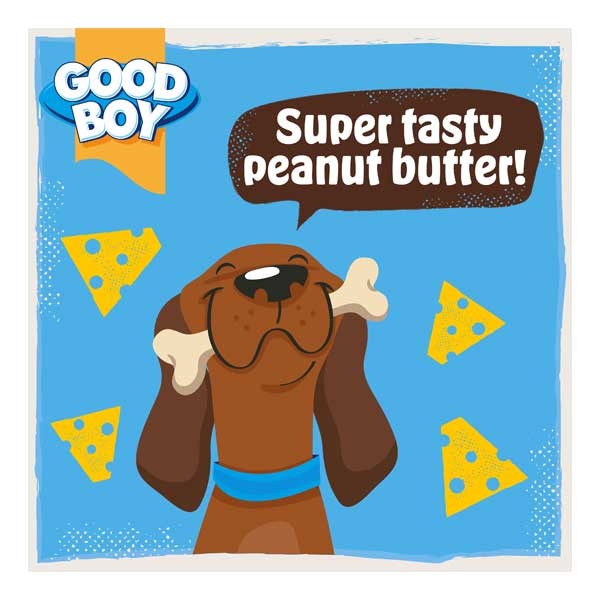Good Boy Cheese Please - Peanut Butter 60g 3 Good Boy Cheese Please - Peanut Butter 60g - Image 3