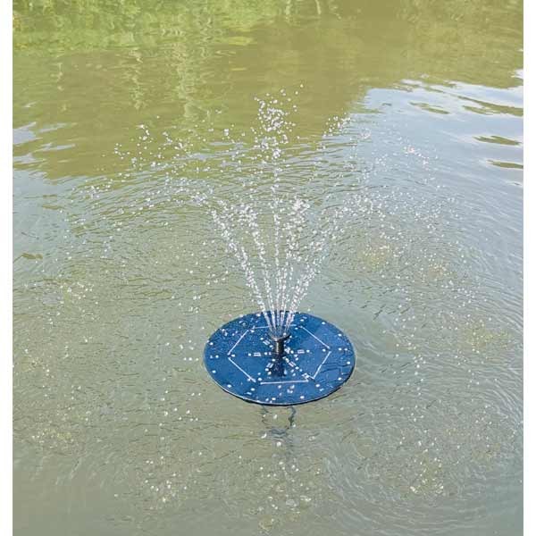 Bermuda Solar Floating Fountain plus Lithium Battery 1 Bermuda Solar Floating Fountain plus Lithium Battery