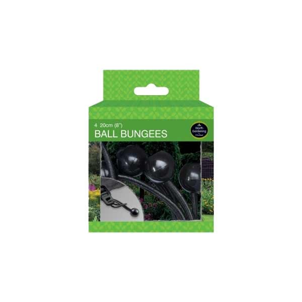 Garland 30cm Ball Bungees 4 Pack