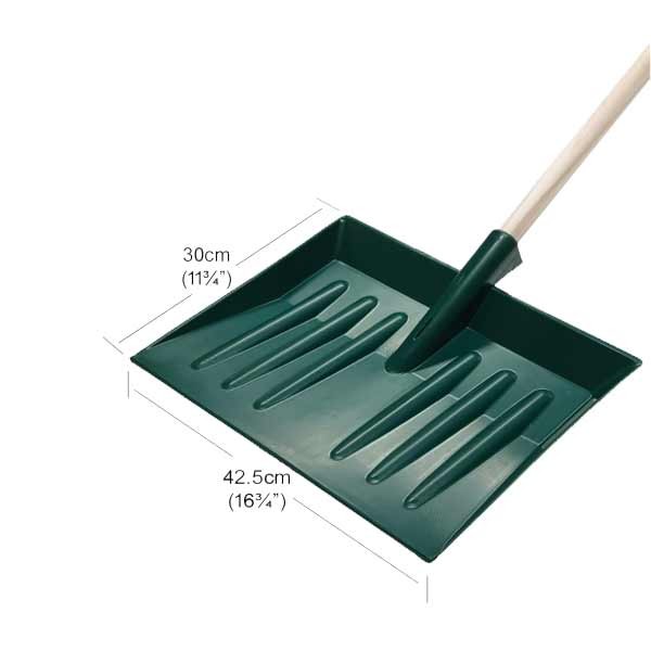 Garland Green Snow Shovel with Wooden Handle 2 Garland Green Snow Shovel with Wooden Handle - Image 2
