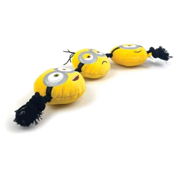 Minion 3-Head Rope Tug 3 Minion 3-Head Rope Tug - Image 3
