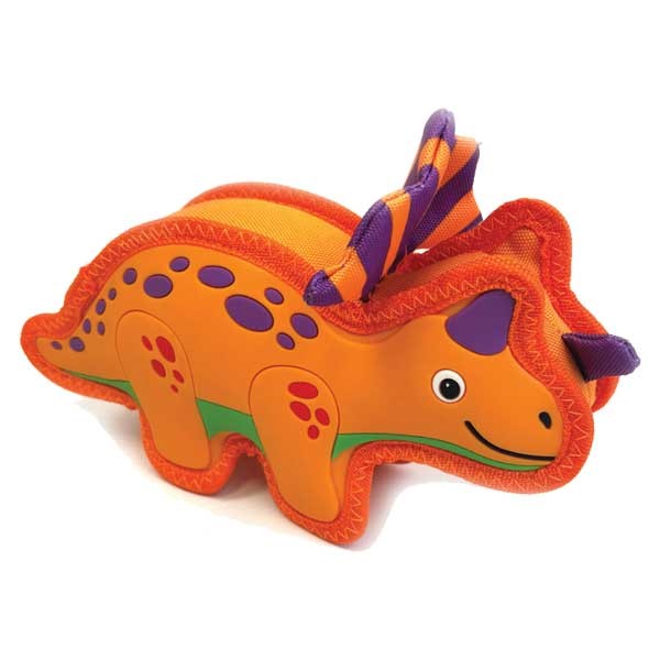Amber Dinosaur TPR Dog Toy 2 Amber Dinosaur TPR Dog Toy - Image 2