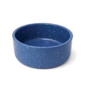 Speckle Double Walled Stainless Steel Pet Bowl 14cm