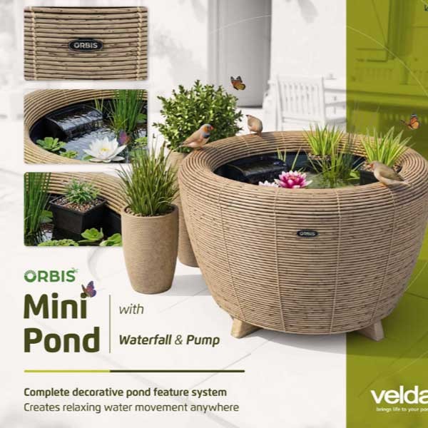 Velda Orbis Mini-Pond Sepia 3 Velda Orbis Mini-Pond Sepia - Image 3