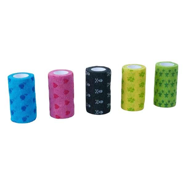 Kruuse Fun-Flex Pet Bandage Assorted 10cm x 4.5m