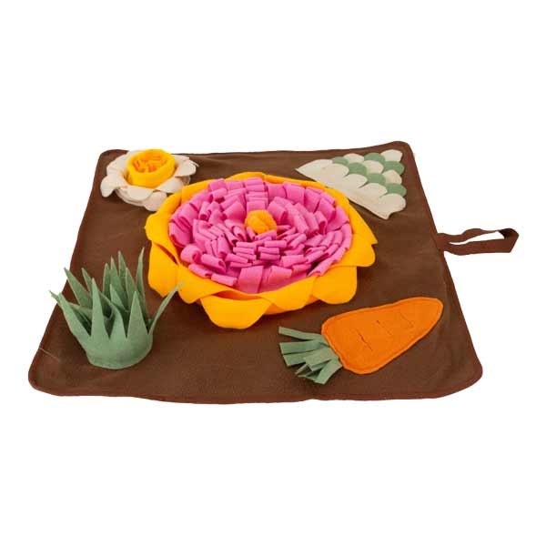 Burrow & Squeak Veg Patch Snuffle Mat 1 Burrow & Squeak Veg Patch Snuffle Mat