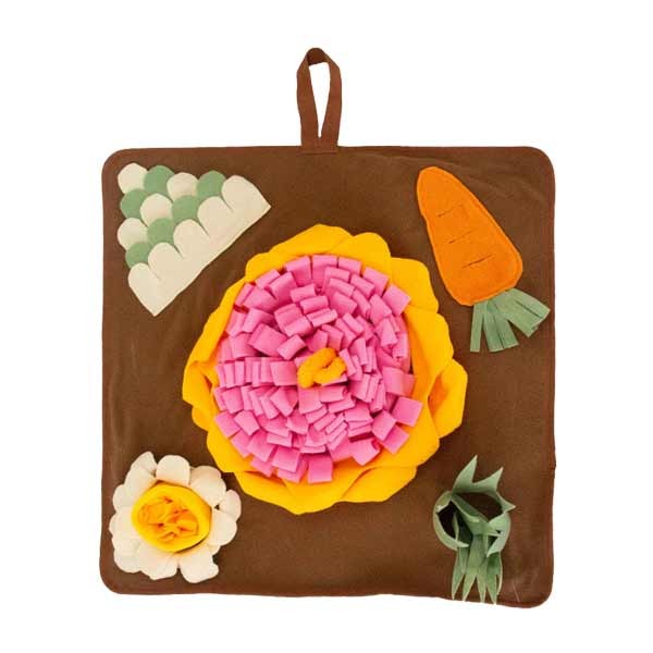 Burrow & Squeak Veg Patch Snuffle Mat 2 Burrow & Squeak Veg Patch Snuffle Mat - Image 2
