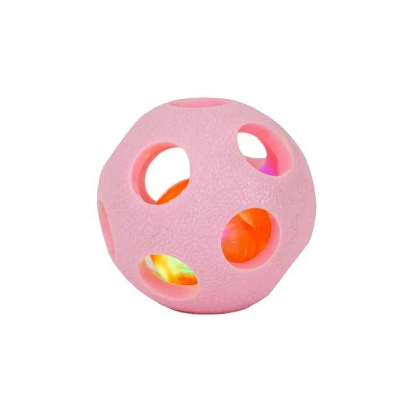 Ancol Small Bite Flashing Ball 2 Ancol Small Bite Flashing Ball - Image 2