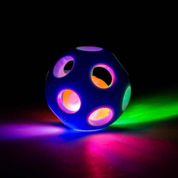 Ancol Small Bite Flashing Ball 3 Ancol Small Bite Flashing Ball - Image 3