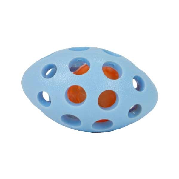 Ancol Small Bite Flashing Rugby Ball 1 Ancol Small Bite Flashing Rugby Ball